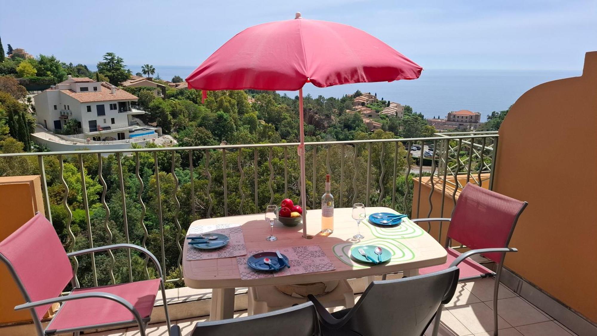 Rochemarine Panoramic Apartman Théoule-sur-Mer Kültér fotó